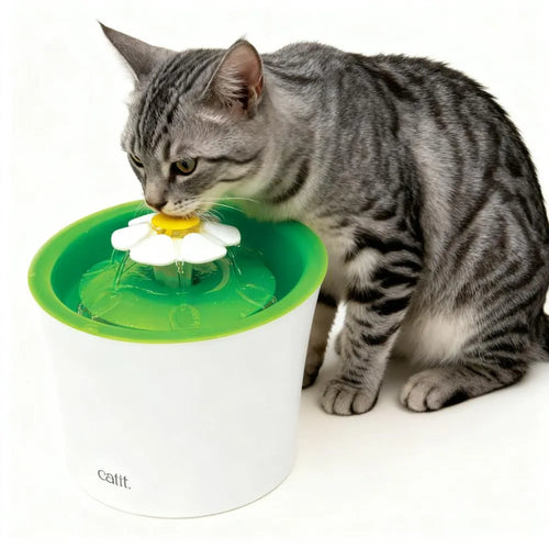 3L Flower-Shaped Cat Drinking Water Fountain