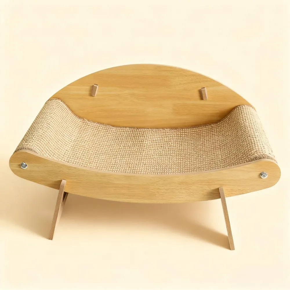 Crab-Shaped Multifunctional Sisal Cat Scratcher & Lounge